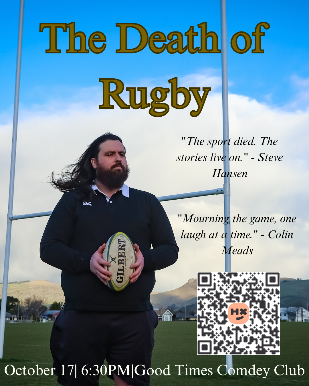 The Death Of Rugby promo poster