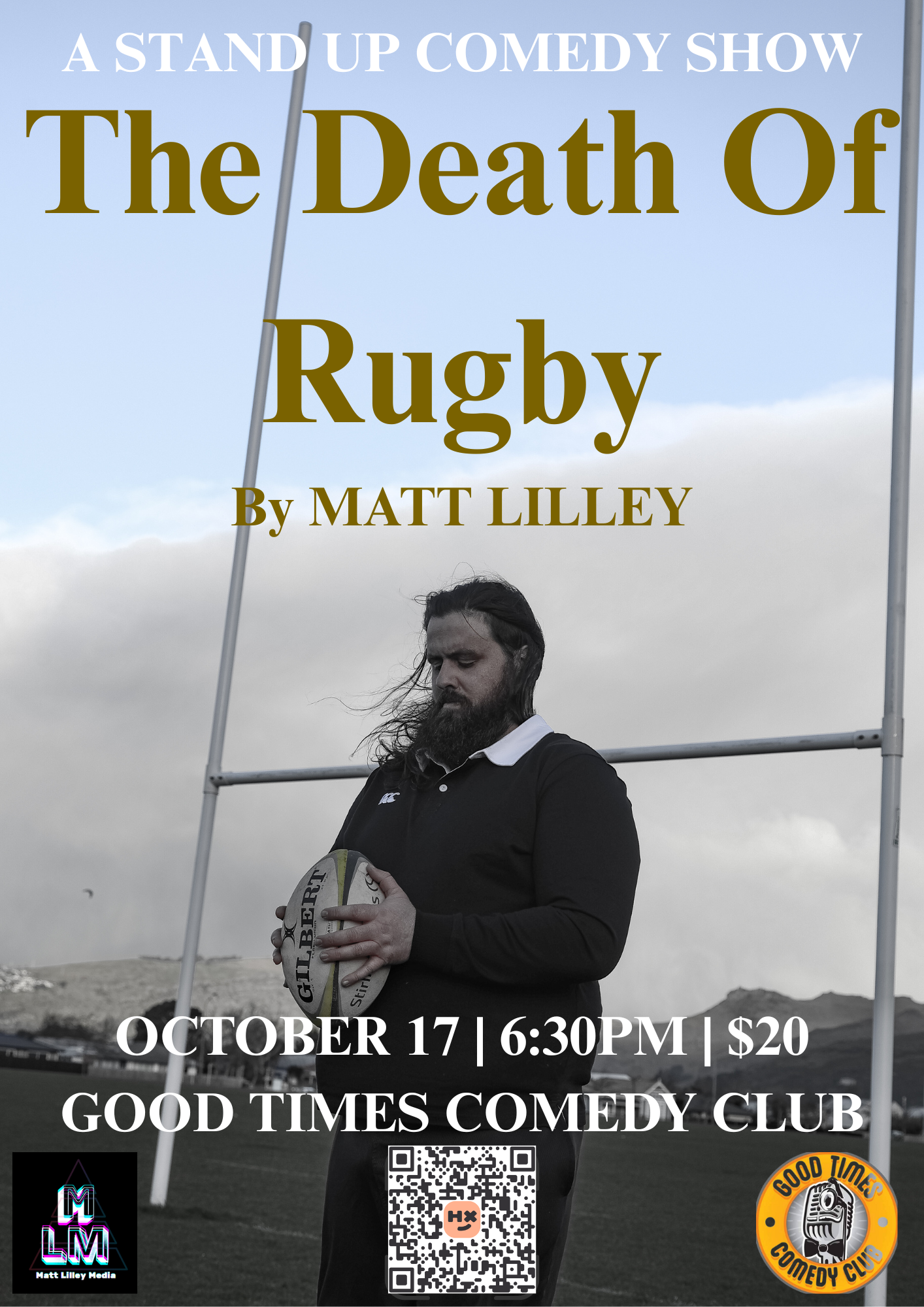 The Death Of Rugby — stand-up comedy show by Matt Lilley